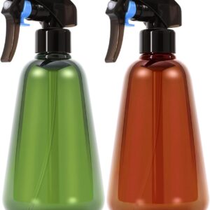 Spray Bottle for Plants 2 Pack, 16oz - Ultra Fine Mist, Plant Mister Empty Spray Bottles Indoor, Leak Proof Misting Water Sprayer Bottle for Gardening, Plant Care, Hair Care, Cleaning Solutions